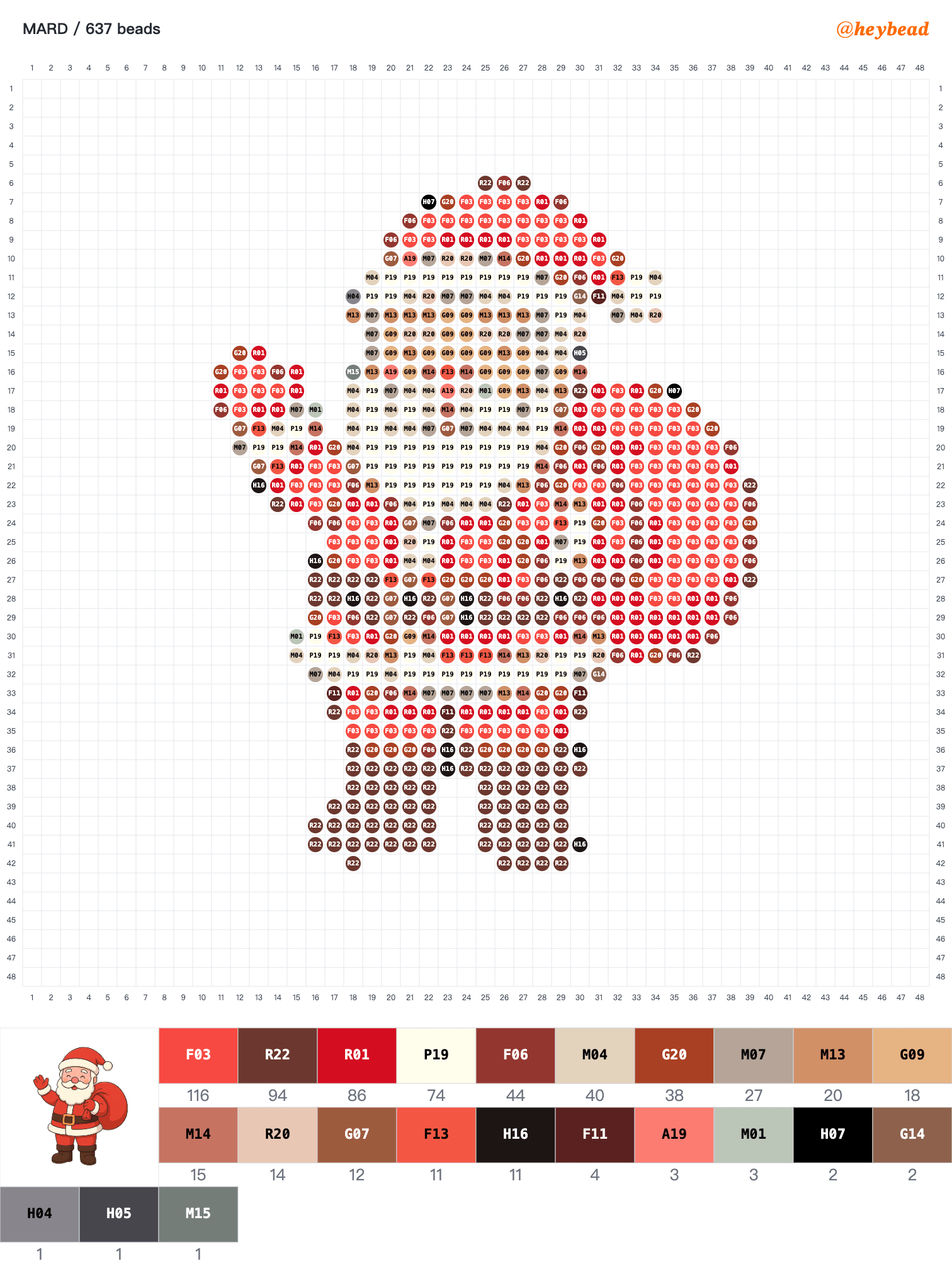 Santa Claus waving