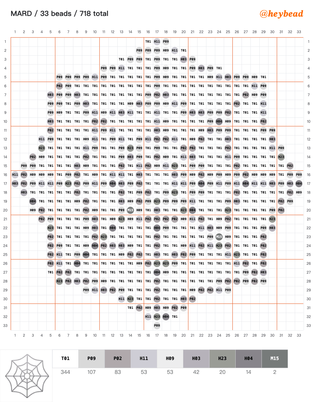 Spider web icon.